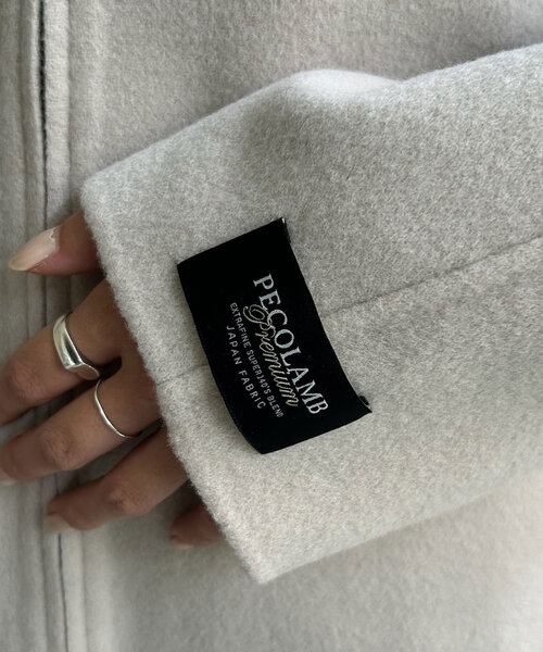 【セール】ダブルフェイスカーブコート（その他アウター）｜SHENERY（シーナリー）