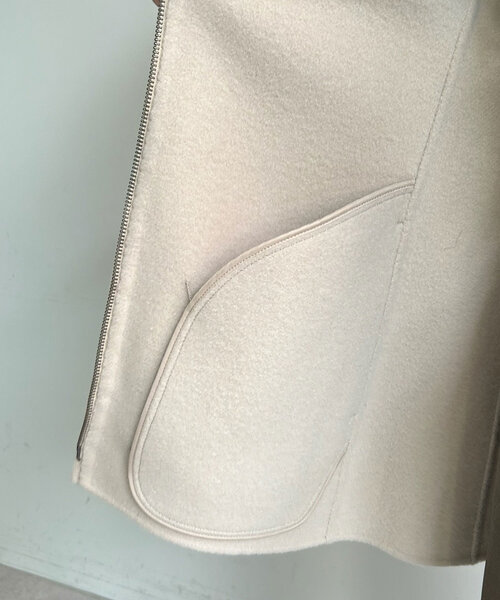 【セール】ダブルフェイスカーブコート（その他アウター）｜SHENERY（シーナリー）