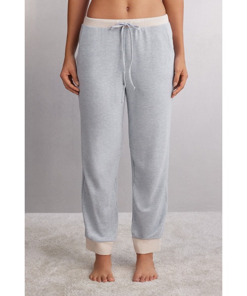 【セール】Cold Winter Night モダール＆ウール パンツ（ルームウェア/パジャマ）｜Intimissimi（インティミッシミ）