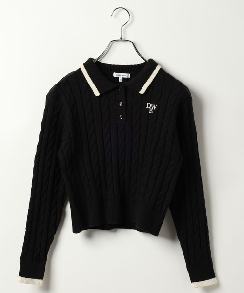 ＹＯＵ様 R セール】洗えるポロ襟ニットプルオーバー/234562（ニット