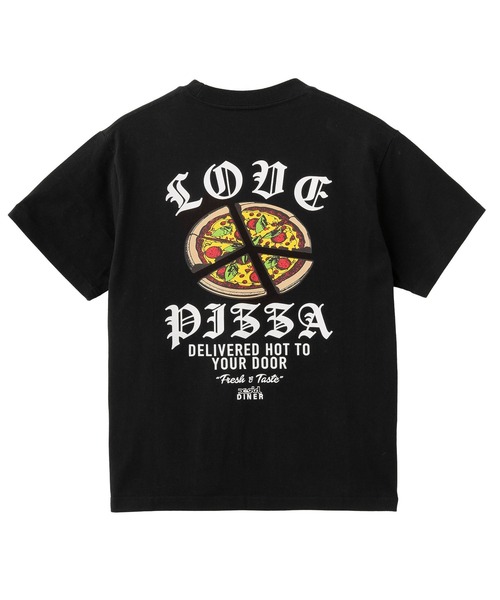 セール】PEACE PIZZA S/S TEE（Tシャツ/カットソー）｜X-girl