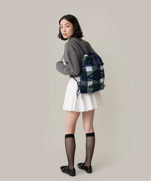 UMBRO × Casselini]フェイクボアナップサック（バックパック