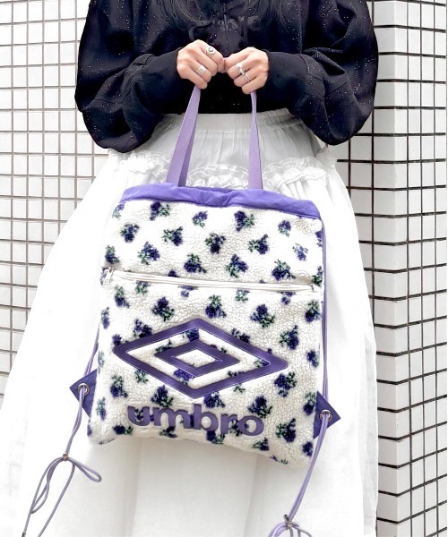 UMBRO × Casselini]フェイクボアナップサック（バックパック