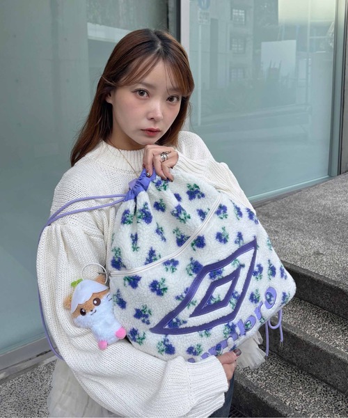 UMBRO × Casselini]フェイクボアナップサック（バックパック/リュック