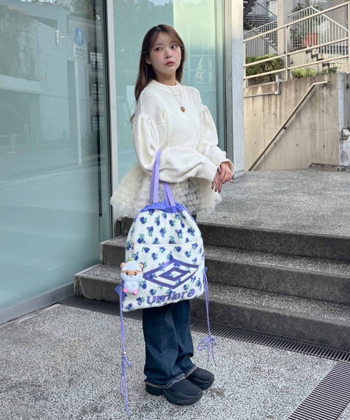 UMBRO × Casselini]フェイクボアナップサック（バックパック/リュック