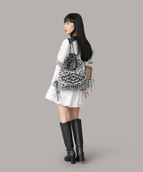 UMBRO × Casselini]フェイクボアナップサック（バックパック/リュック