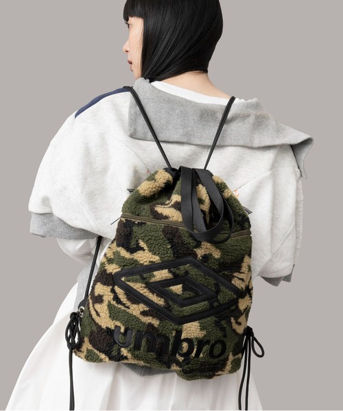 UMBRO × Casselini]フェイクボアナップサック（バックパック/リュック