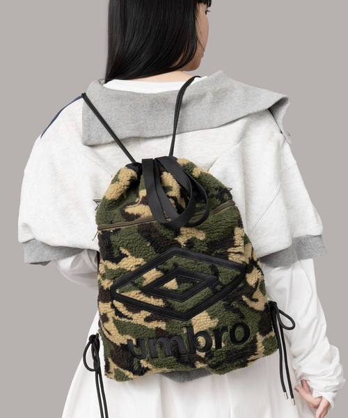 UMBRO × Casselini]フェイクボアナップサック（バックパック/リュック