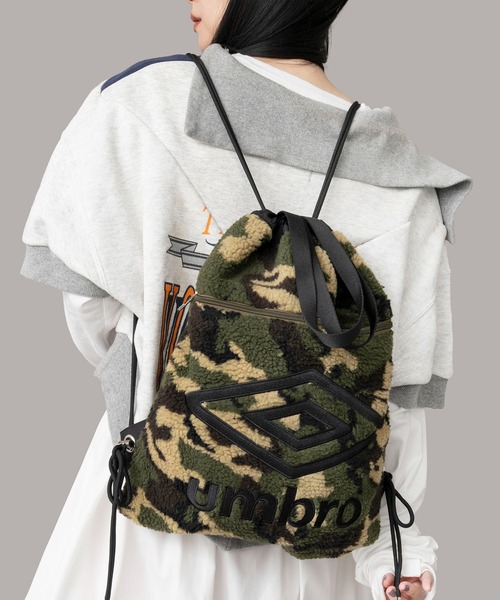 UMBRO × Casselini]フェイクボアナップサック（バックパック/リュック