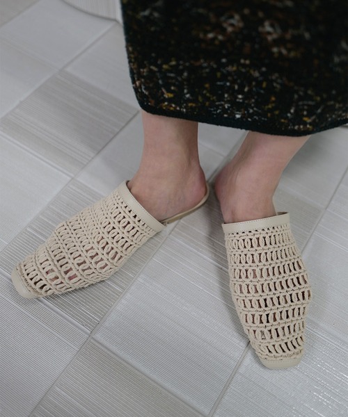 セール】MESH FLAT SANDAL（サンダル）｜Ameri（アメリ）の