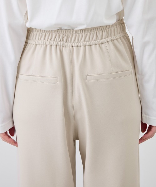 ROPE' PICNIC（ロペピクニック）の「【3サイズ展開】裏起毛ジョーゼットボンディングワイドパンツ（その他パンツ・レディース・ブラック/ベージュ系その他・36/38/40）」の16枚目の写真