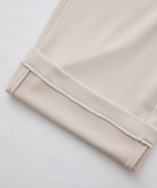 ROPE' PICNIC（ロペピクニック）の「【3サイズ展開】裏起毛ジョーゼットボンディングワイドパンツ（その他パンツ・レディース・ブラック/ベージュ系その他・36/38/40）」の21枚目の写真