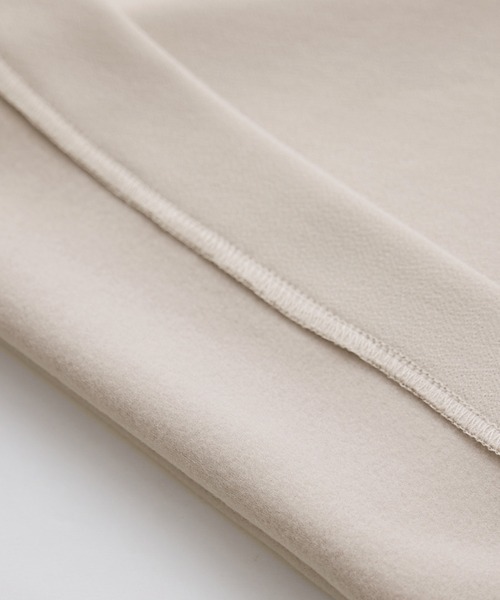 ROPE' PICNIC（ロペピクニック）の「【3サイズ展開】裏起毛ジョーゼットボンディングワイドパンツ（その他パンツ・レディース・ブラック/ベージュ系その他・36/38/40）」の22枚目の写真