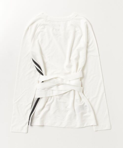 Y-3(ワイスリー)の「W TNC LS TEE(Tシャツ/カットソー・レディース・ライトホワイト・X-SMALL/SMALL/MEDIUM/XX-SMALL/LARGE)」の2枚目の写真