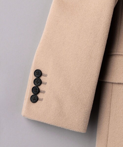 UNITED ARROWS(ユナイテッドアローズ)の「ダブルブレスト テーラード コート(チェスターコート・レディース・ベージュ/ネイビー/その他1・36/40/38)」の19枚目の写真