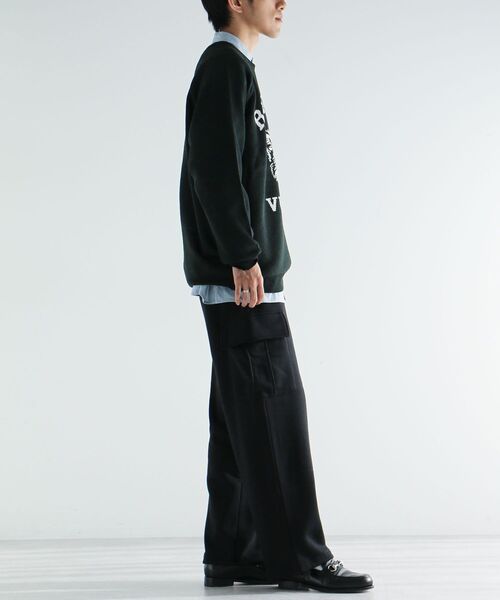 CRAFT STANDARD BOUTIQUE（クラフトスタンダードブティック）の「【ユニセックス】アニマルジャガードニット（ニット/セーター・レディース・ブラック/グレー/ネイビー/アイボリー・M/L）」の22枚目の写真