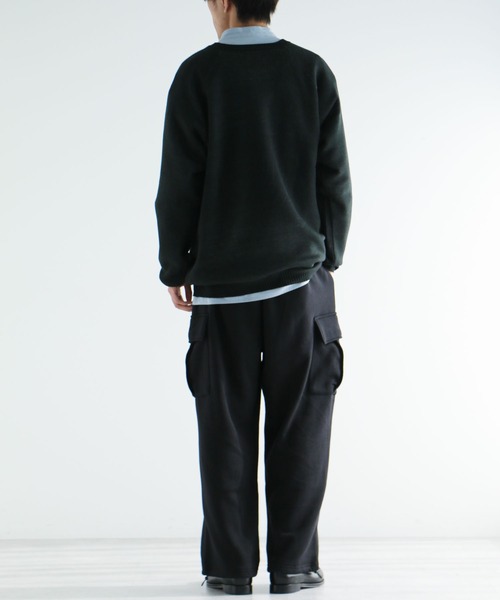 CRAFT STANDARD BOUTIQUE（クラフトスタンダードブティック）の「【ユニセックス】アニマルジャガードニット（ニット/セーター・レディース・ブラック/グレー/ネイビー/アイボリー・M/L）」の15枚目の写真