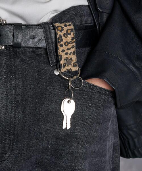 WEGO（ウィゴー）の「WEGO/PUベルトキーリング（キーケース/キーアクセサリー・メンズ・その他1/ブラウン/ブラック・FREE）」の9枚目の写真