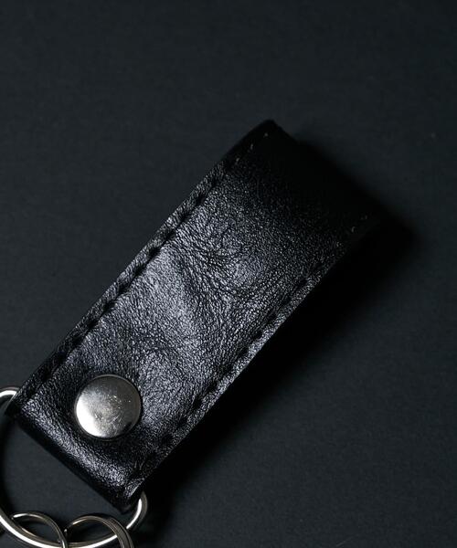 WEGO（ウィゴー）の「WEGO/PUベルトキーリング（キーケース/キーアクセサリー・メンズ・その他1/ブラウン/ブラック・FREE）」の10枚目の写真