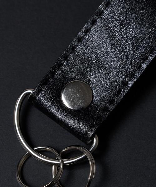WEGO（ウィゴー）の「WEGO/PUベルトキーリング（キーケース/キーアクセサリー・メンズ・その他1/ブラウン/ブラック・FREE）」の11枚目の写真