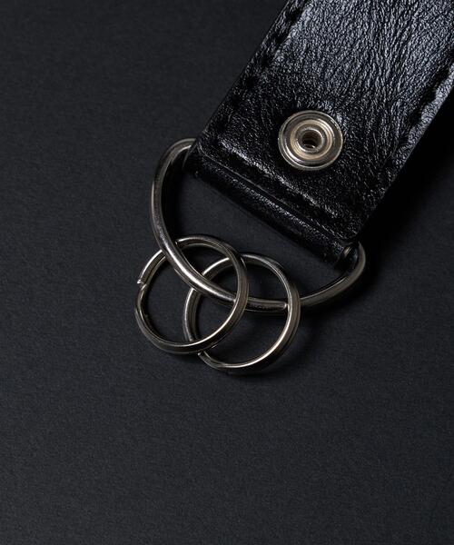 WEGO（ウィゴー）の「WEGO/PUベルトキーリング（キーケース/キーアクセサリー・メンズ・その他1/ブラウン/ブラック・FREE）」の13枚目の写真