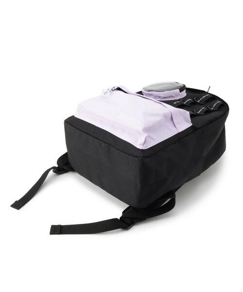 PINK-latte(ピンクラテ)の「モール付きマルポケリュック(バックパック/リュック・キッズ・ブラック/ライトパープル/ライトブルー・00)」の16枚目の写真