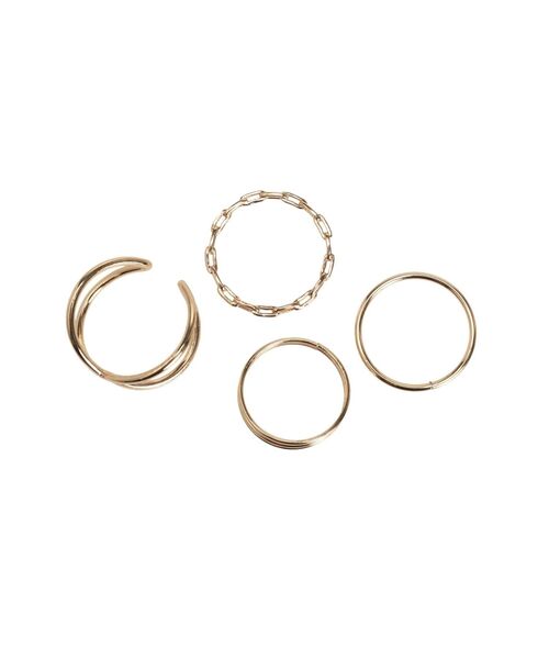 Ungrid（アングリッド）の「デザインリングセット（リング・レディース・ゴールド/シルバー・FREE）」の10枚目の写真