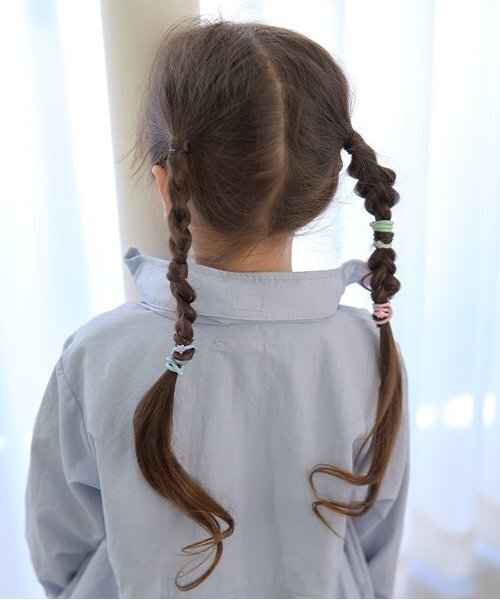 Lycee mine(リセマイン)の「スターヘアゴム5Pセット(その他ヘアアクセサリー・キッズ・カラフル・F)」の3枚目の写真