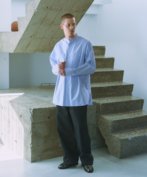 NewAnce(ニュアンス)の「【NewAnce】New Cinch Buckles Denim Pants / シンチバックデニムパンツ(デニムパンツ・メンズ・インディゴブルー・S/M/L)」の10枚目の写真
