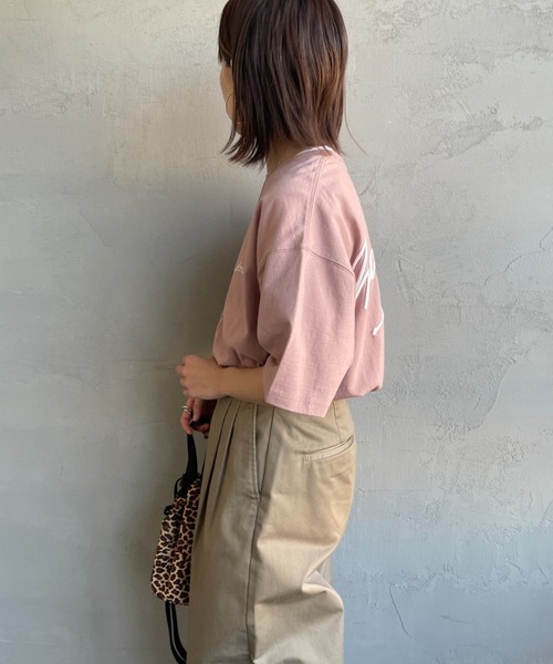 【WEB先行予約】[MANHATTAN PORTAGE/マンハッタンポーテージ] 別注 手描き風ロゴ バックプリントTシャツ（Tシャツ/カットソー）｜Manhattan Portage（マンハッタンポーテージ） pattayablatt.com