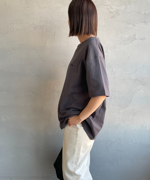 【WEB先行予約】[MANHATTAN PORTAGE/マンハッタンポーテージ] 別注 手描き風ロゴ バックプリントTシャツ（Tシャツ/カットソー）｜Manhattan Portage（マンハッタンポーテージ） pattayablatt.com