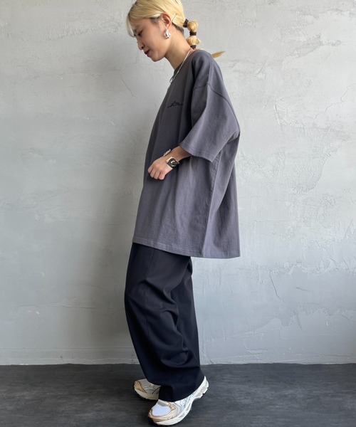 【WEB先行予約】[MANHATTAN PORTAGE/マンハッタンポーテージ] 別注 手描き風ロゴ バックプリントTシャツ（Tシャツ/カットソー）｜Manhattan Portage（マンハッタンポーテージ） pattayablatt.com