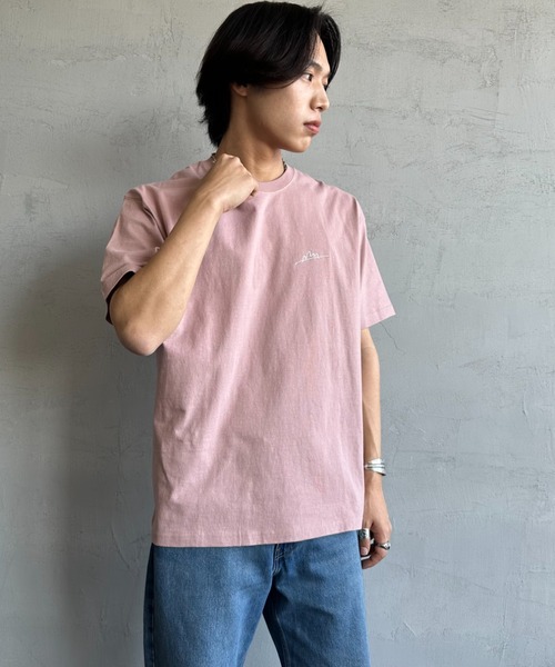 【WEB先行予約】[MANHATTAN PORTAGE/マンハッタンポーテージ] 別注 手描き風ロゴ バックプリントTシャツ（Tシャツ/カットソー）｜Manhattan Portage（マンハッタンポーテージ） pattayablatt.com