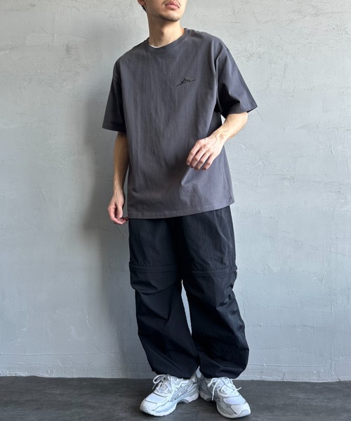 【WEB先行予約】[MANHATTAN PORTAGE/マンハッタンポーテージ] 別注 手描き風ロゴ バックプリントTシャツ（Tシャツ/カットソー）｜Manhattan Portage（マンハッタンポーテージ） pattayablatt.com