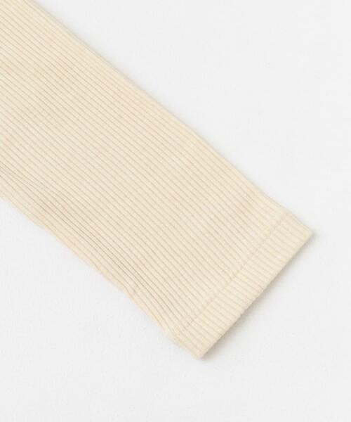 ITEMS URBANRESEARCH（アイテムズ アーバンリサーチ）の「リブクルーネックカットソー（Tシャツ/カットソー・レディース・ミント/グレー系その他/オフホワイト・FREE）」の11枚目の写真