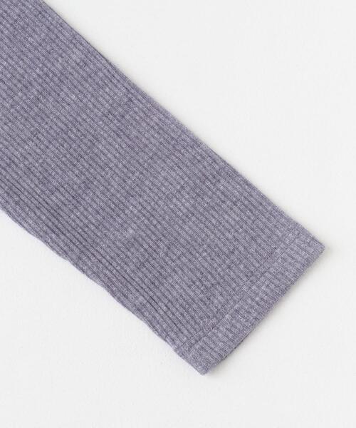 ITEMS URBANRESEARCH（アイテムズ アーバンリサーチ）の「リブクルーネックカットソー（Tシャツ/カットソー・レディース・ミント/グレー系その他/オフホワイト・FREE）」の15枚目の写真