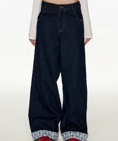 折り返しても可愛いシンプルダークデニム 楽天市場】【セール／10%～20%OFF】サムシング SOMETHING ANN