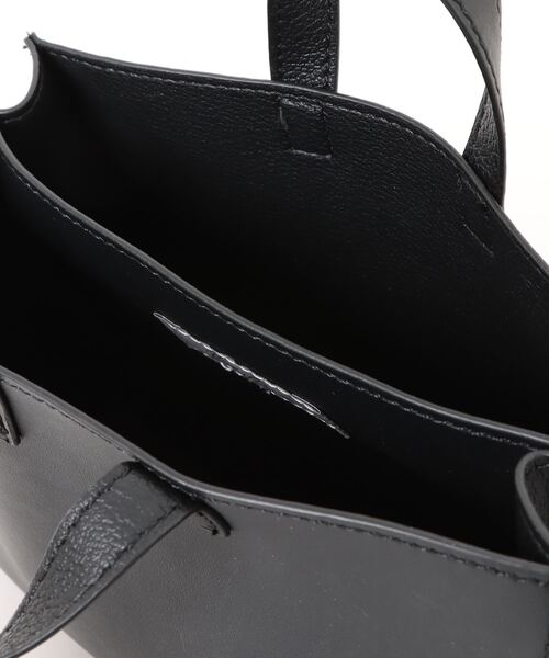 Three Four Time(スリーフォータイム)の「サイドポケットミニトート付きソフトBAG(ショルダーバッグ・レディース・ブラック/ベージュ・FREE)」の4枚目の写真