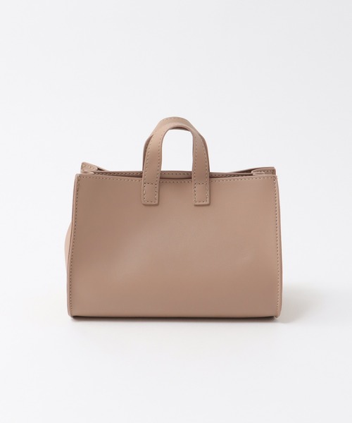 Three Four Time(スリーフォータイム)の「サイドポケットミニトート付きソフトBAG(ショルダーバッグ・レディース・ブラック/ベージュ・FREE)」の21枚目の写真