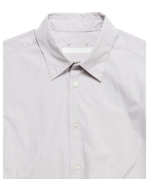 SOPHNET.(ソフネット)の「STRIPE RELAX FIT SHIRT(シャツ/ブラウス・メンズ・ブルー系その他/グレー系その他・SMALL/MEDIUM/LARGE/X-LARGE)」の4枚目の写真