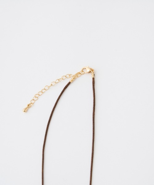 CIAOPANIC TYPY(チャオパニックティピー)の「【2025年S/S新作】lilメタルトップコードスライドネックレス(ネックレス・レディース・シルバー/ゴールド・ONE SIZE)」の8枚目の写真