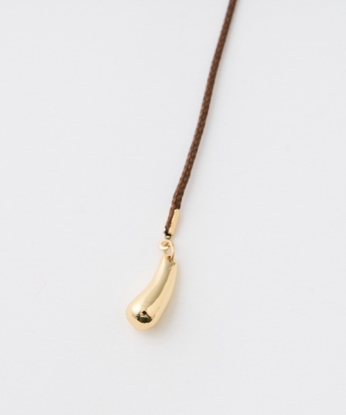 CIAOPANIC TYPY(チャオパニックティピー)の「【2025年S/S新作】lilメタルトップコードスライドネックレス(ネックレス・レディース・シルバー/ゴールド・ONE SIZE)」の9枚目の写真