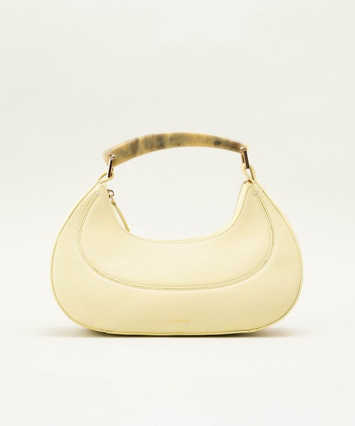 LE VERNIS（ル・ベルニ）の「LE VERNIS(ル・ベルニ)Marble horn bag（ハンドバッグ・レディース・ブラック/モカ/イエロー/レッド・FREE）」の12枚目の写真