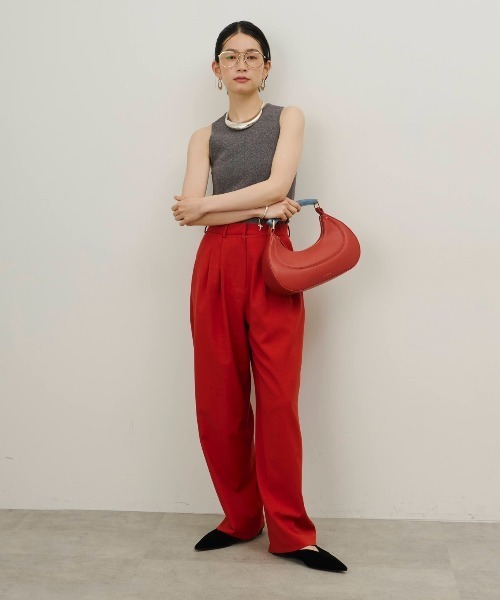 LE VERNIS（ル・ベルニ）の「LE VERNIS(ル・ベルニ)Marble horn bag（ハンドバッグ・レディース・ブラック/モカ/イエロー/レッド・FREE）」の17枚目の写真