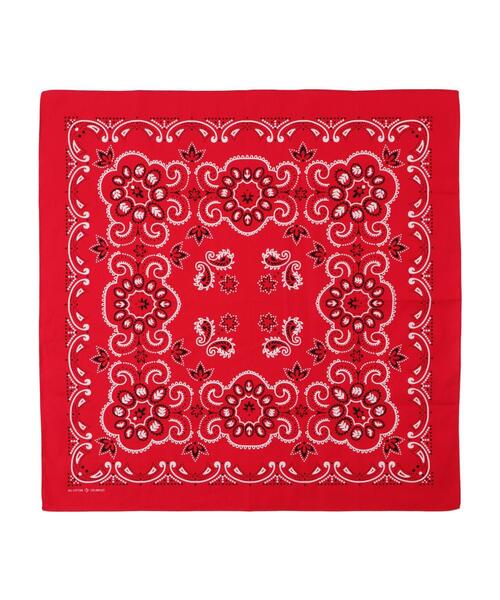 WEGO（ウィゴー）の「WEGO/BIGバンダナ（バンダナ/スカーフ・キッズ・レッド/ホワイト/ネイビー/ブラック・FREE）」の8枚目の写真