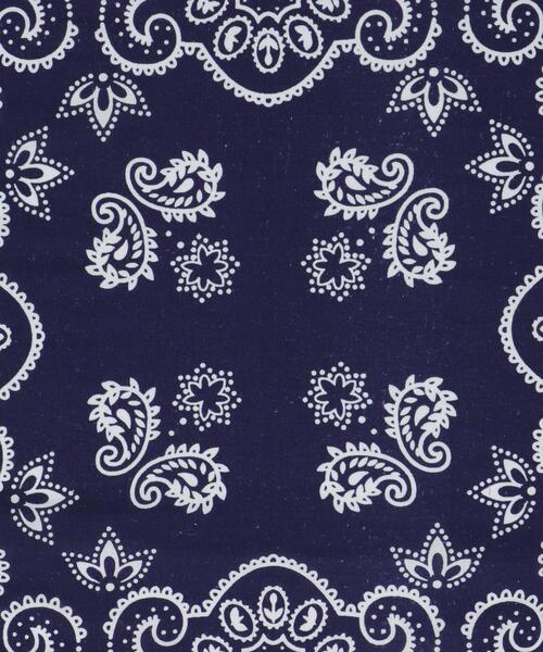 WEGO（ウィゴー）の「WEGO/BIGバンダナ（バンダナ/スカーフ・キッズ・レッド/ホワイト/ネイビー/ブラック・FREE）」の9枚目の写真