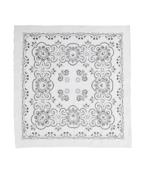 WEGO（ウィゴー）の「WEGO/BIGバンダナ（バンダナ/スカーフ・キッズ・レッド/ホワイト/ネイビー/ブラック・FREE）」の18枚目の写真