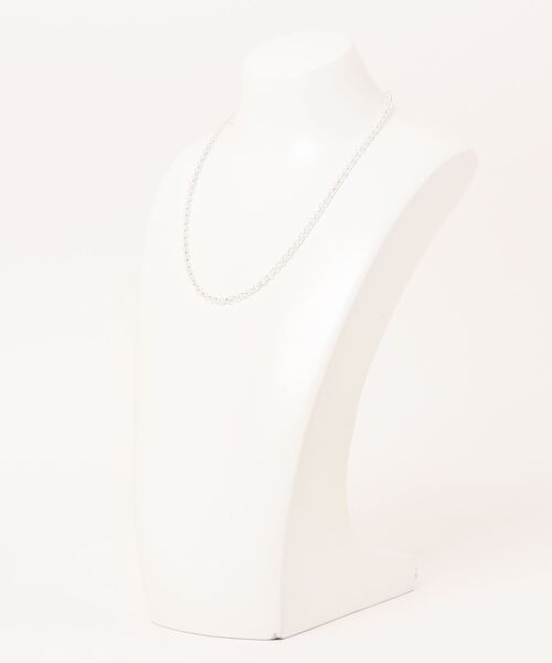 4℃ HOMME+（ヨンドシーオムプラス）の「シルバー チェーン ネックレス（ネックレス・メンズ・シルバー・FREE）」の9枚目の写真