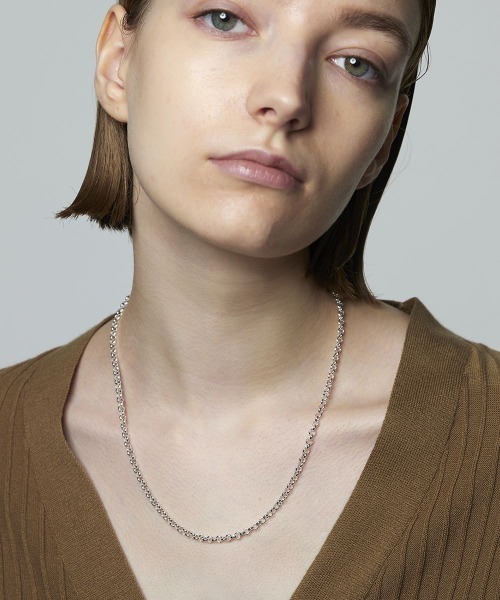 4℃ HOMME+（ヨンドシーオムプラス）の「シルバー チェーン ネックレス（ネックレス・メンズ・シルバー・FREE）」の6枚目の写真