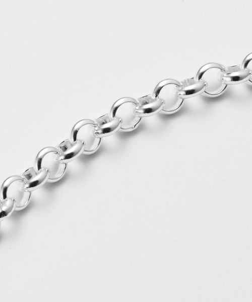 4℃ HOMME+（ヨンドシーオムプラス）の「シルバー チェーン ネックレス（ネックレス・メンズ・シルバー・FREE）」の2枚目の写真